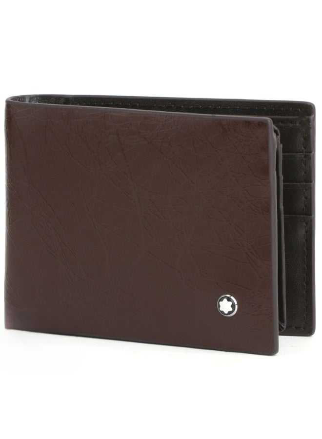 Montblanc Men’s Premium Leather Wallet – Slim Bifold with Card Slots, Cash Compartment & Elegant Design - Image 1