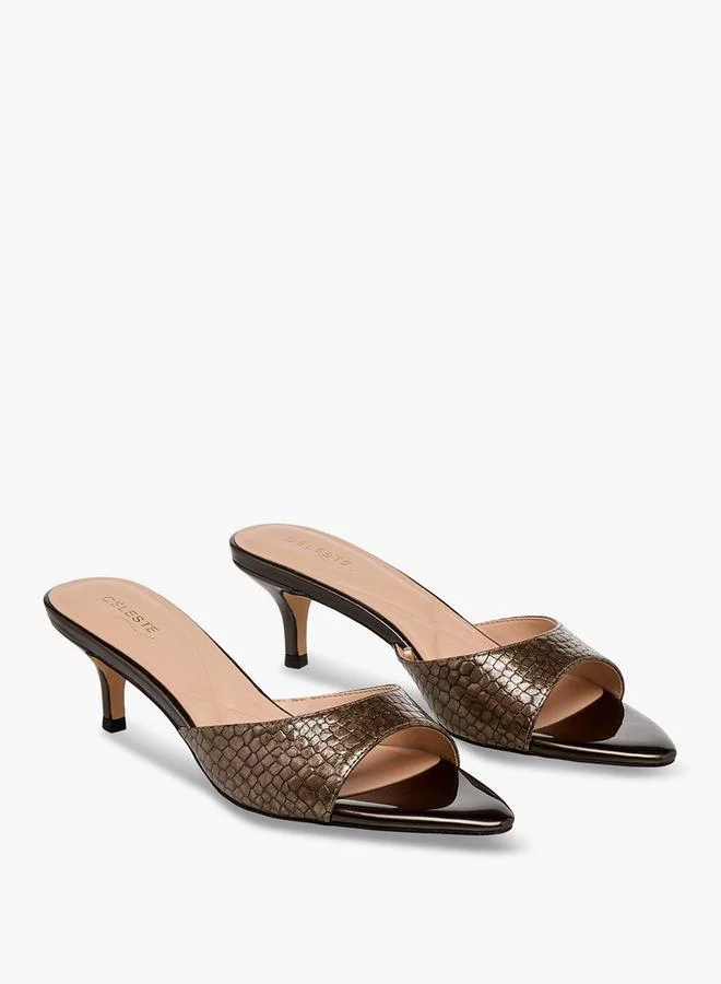 سيليست Women Kitten Heel Sandals