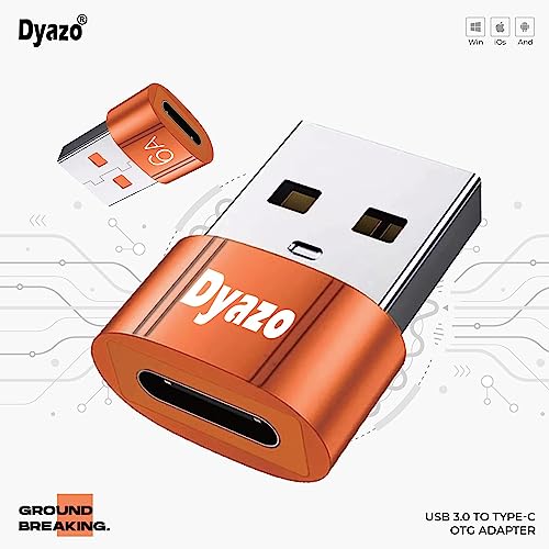 Dyazo 6 Amp Fast USB Male to USB C Female Adapter Converter Compatible for iPhone, iPad, Samsung Galaxy, Google Pixel,Smart Phones laptops and Chargers - Image 2