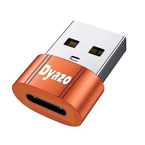 Dyazo 6 Amp Fast USB Male to USB C Female Adapter Converter Compatible for iPhone, iPad, Samsung Galaxy, Google Pixel,Smart Phones laptops and Chargers - Image 1