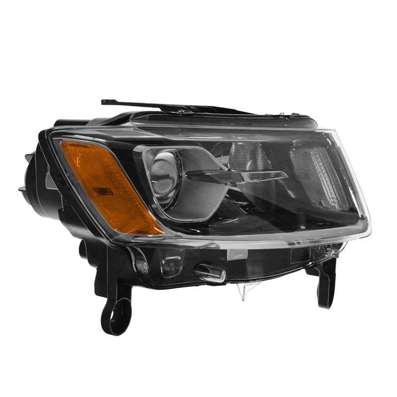TRQ Right Headlight Assembly Compatible with 20142016 Jeep Grand Cherokee