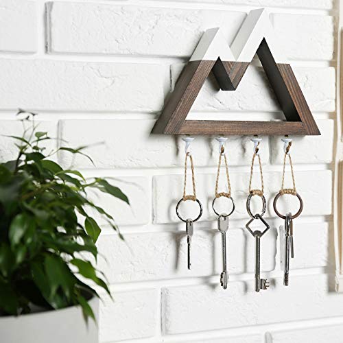 Ripeng 4 Pieces Swag Ceiling Hooks Wall Hook Heavy Duty Swag Hook Indoor Outdoor for Hanging Plants Chandelier (White) - Image 5