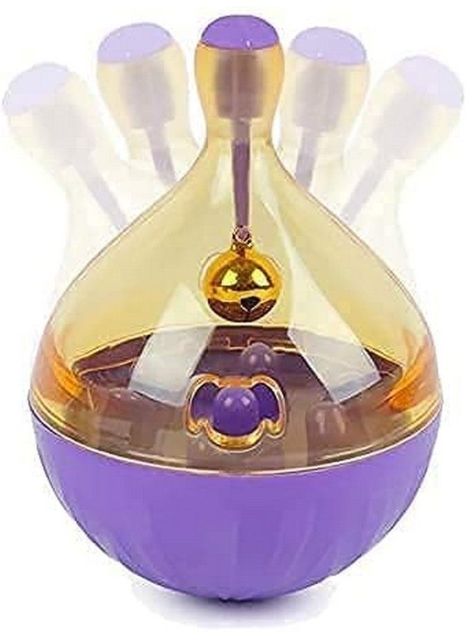 كرة التغذية البطيئة وموزع المكافآت التفاعلية من شركة Shaking Q Pet لتسلية الحيوانات الأليفة وصحتها (متعددة الألوان) - Image 3