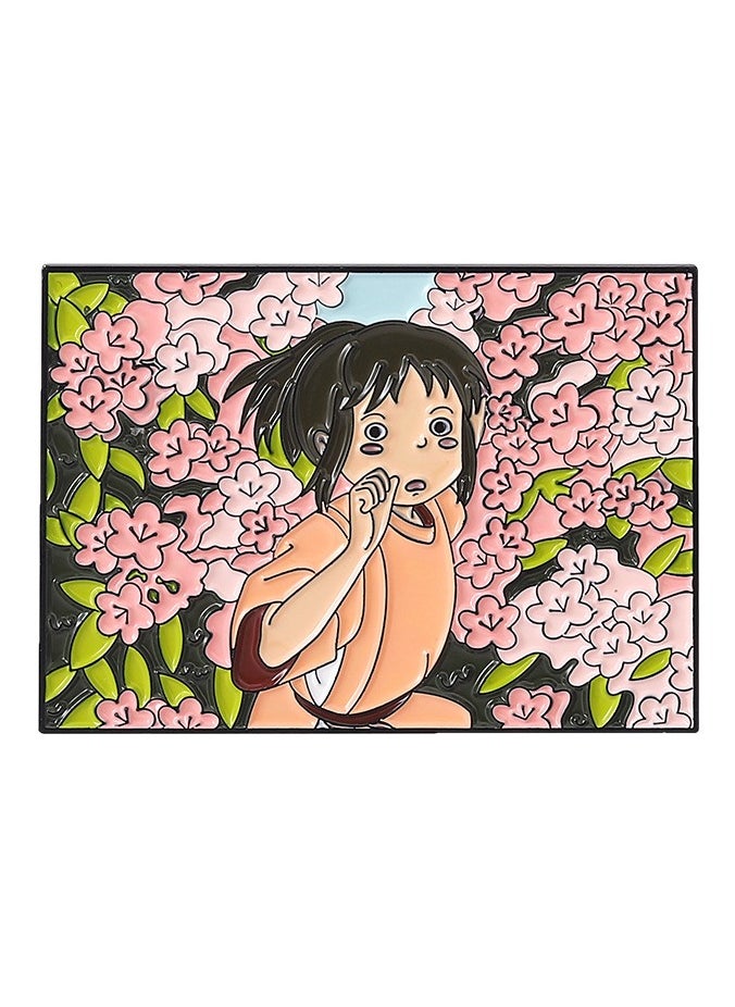 Paraphrase 2-Piece Spirited Away-themed Enamel Lapel Pins / Brooches / Badges for Jackets, Backpacks, Bags, Hats, Pin Boards | Studio Ghibli, Chihiro & Haku, Hayao Miyazaki  - Image 3