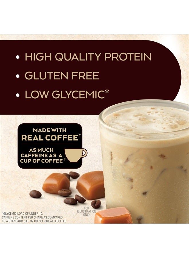 Atkins Café Caramel Iced Coffee Protein Shake, 15g Protein, Low Glycemic, 3g Net Carb, 1g Sugar, Keto Friendly - Image 3