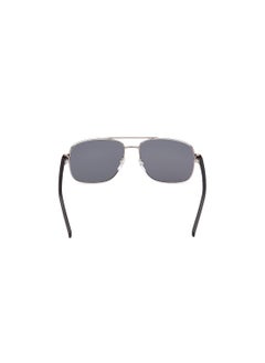 Men's Polarized Rectangular Shape Metal Sunglasses BS003915D57 - Lens Size: 57 Mm - Matte Light Ruthenium - pzsku/Z50756272A507D2B2F6FFZ/45/_/1723027263/c151ae60-47d6-46ea-836c-da14cfc03fb3