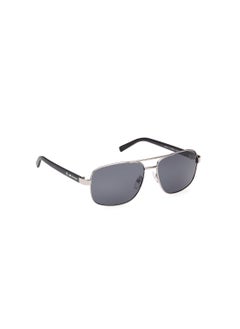 Men's Polarized Rectangular Shape Metal Sunglasses BS003915D57 - Lens Size: 57 Mm - Matte Light Ruthenium - pzsku/Z50756272A507D2B2F6FFZ/45/_/1723027266/5bedde34-9094-4fd3-bd10-a877ca7f82e8