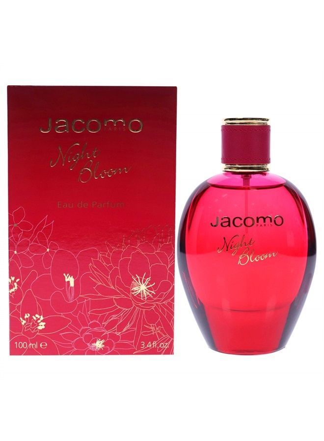 Jacomo Night Bloom Women 3.4 oz EDP Spray - Image 1