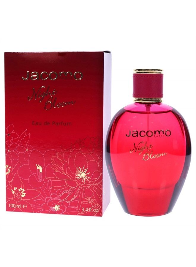 Jacomo Night Bloom Women 3.4 oz EDP Spray - Image 2