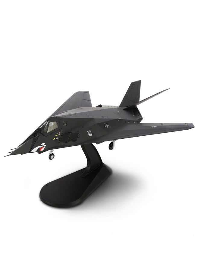 HANGHANG 1/72 Military Model Plane F117 Nighthawk （Shark Version） Alloy Fighter Model Airplane for Collections and Displays - Image 1