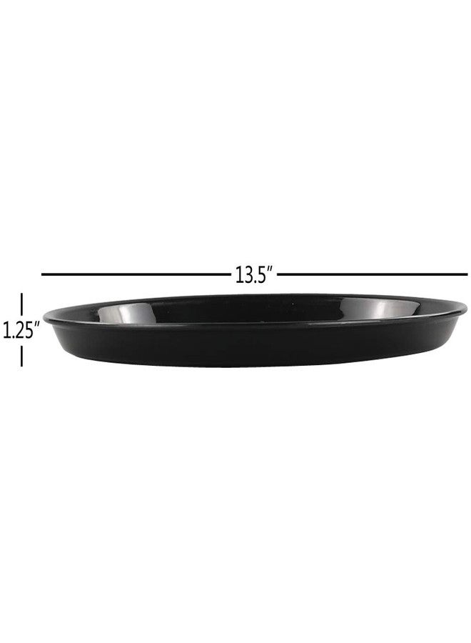 Cand Plastic Round Serving Trays, 3 Packs - Image 2