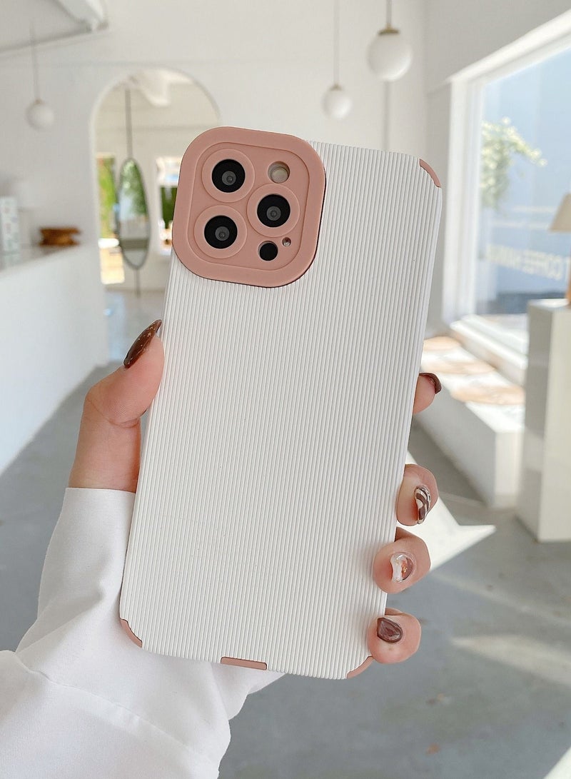 حافظة هاتف محمول بلون صلب مناسبة لـ iPhone