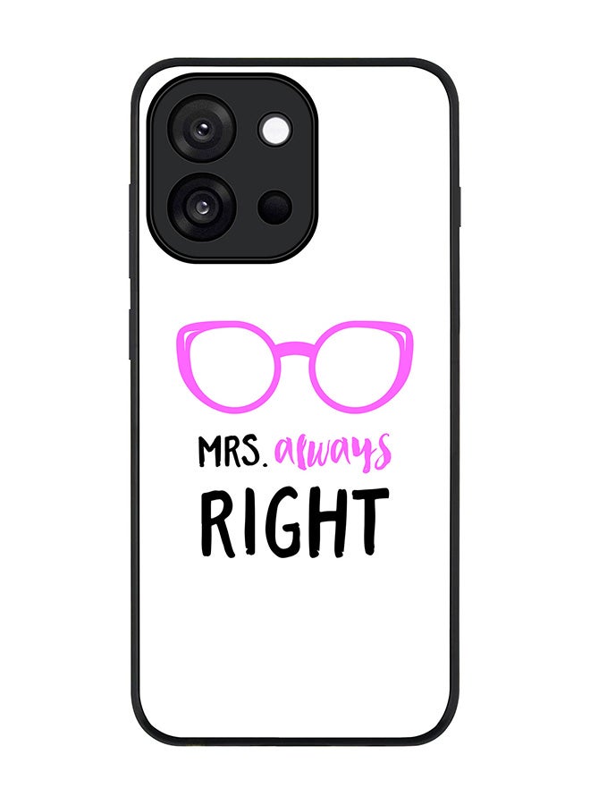 Stylizedd For OnePlus 13s / 13T Case,Slim fit Camera Protection, Shockproof Thin Phone cover  - Mrs. Always Right