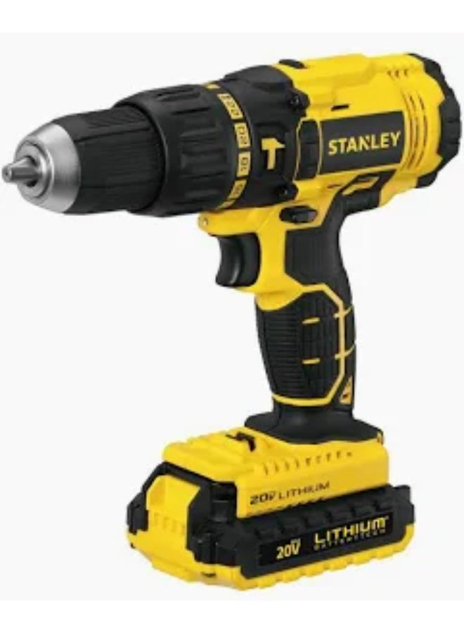 STANLEY SCD20S2K CORDLESS DRILL MACHINE 18V 1.5AH