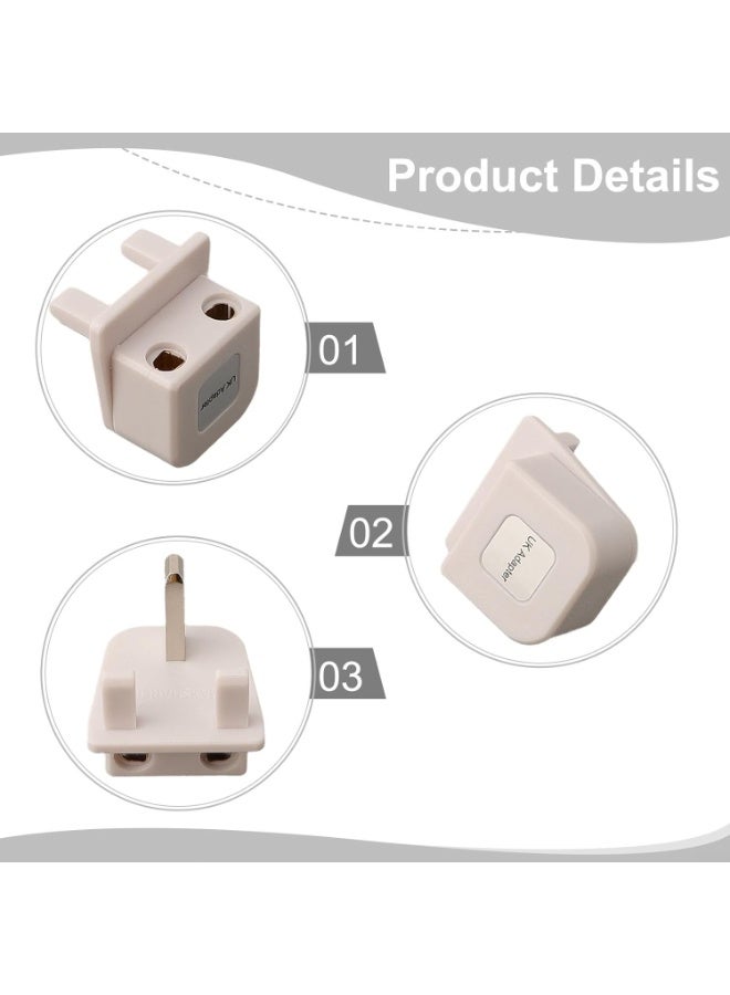 Grounding Socket, Premium Plastic and Copper Grounding Socket for EARTHING Uk Socket Adapter(UK) - Image 2