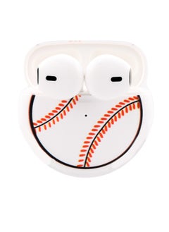 Wireless Bluetooth 5.1 Baseball Design Earphones Headset In Ear Stereo Earbuds Creative Gift