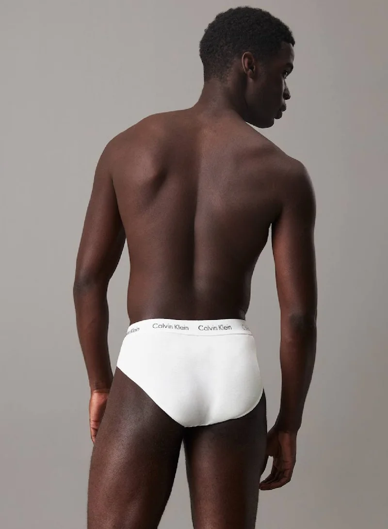 CALVIN KLEIN Cotton Stretch Hip Brief - 3 Pack