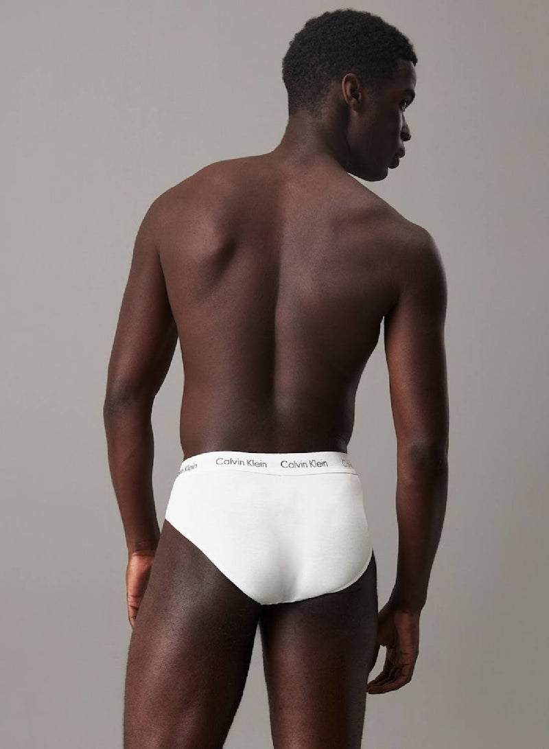 CALVIN KLEIN Cotton Stretch Hip Brief - 3 Pack - Image 3
