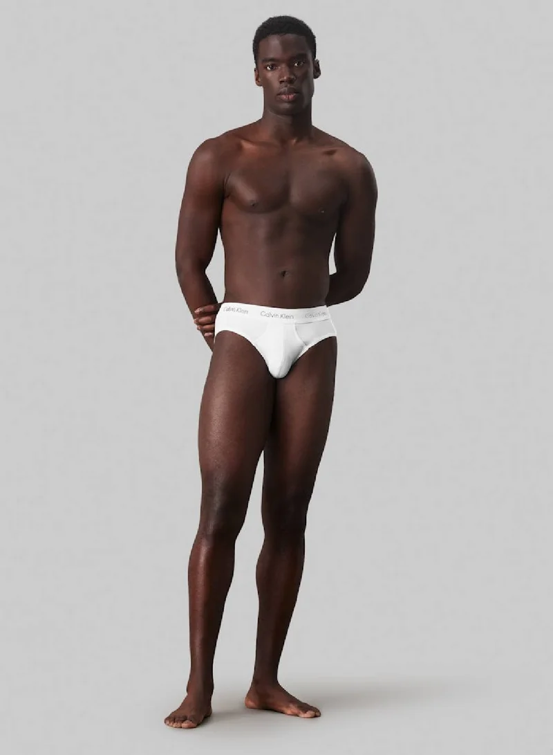 CALVIN KLEIN Cotton Stretch Hip Brief - 3 Pack