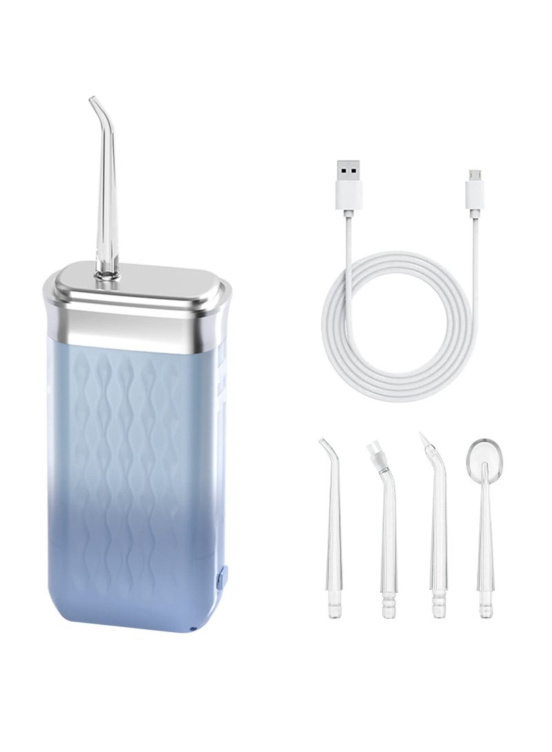 Hihonor Cordless Water Flosser, Portable Intelligent Teeth Cleaning Water Flosser, Strong Flow Electric Rechargeable Oral Irrigator for Gum, Braces Care - Image 1