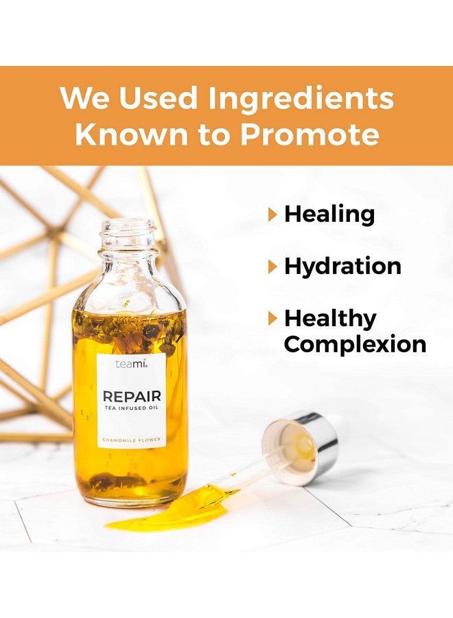teami Teami Repair Jojoba Face Oil for Women with Coconut Oil, Camellia Seed & Vitamin E Oil for Skin - Facial Oil Cleanser for Sensitive, Normal, Oily & Dry Skin (2oz) - Image 3