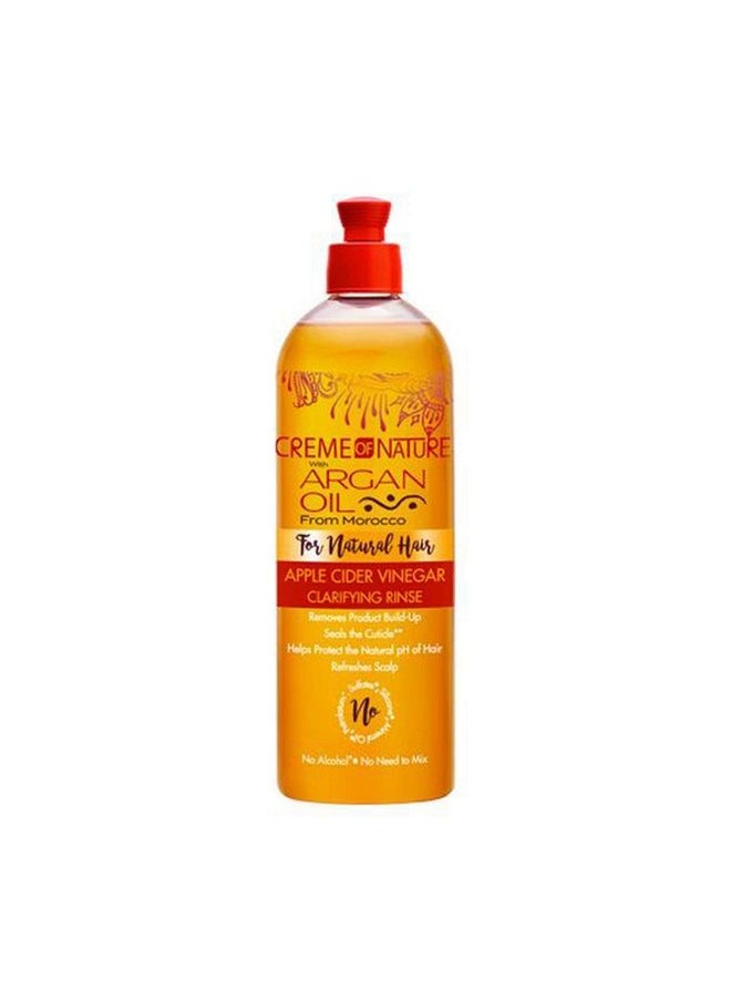 Creme of Nature Argan Oil Apple Cider Vinegar Rinse 15.5 Ounce (460Ml)  - Image 3