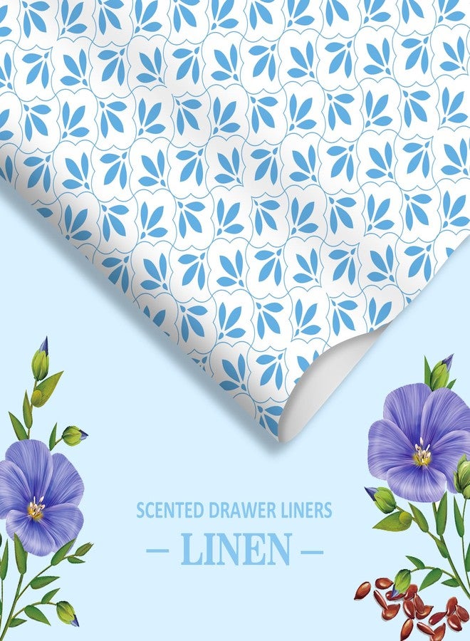 SCENTORINI 15 Sheets Drawer Liners for Dresser, Linen Scented Drawer Liners, Drawer Paper Liner 14.3x19.5 Inch, for Fragrant Drawer Liners for Home Shelf Closet - Image 4