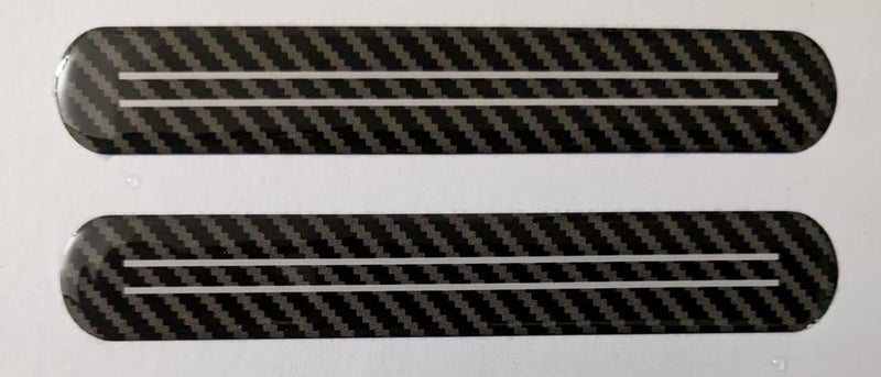 BIG FLAG BFRC 3D Carbon Fiber for Car Mirror Guard Sticker Universal for All Cars (Pack of 2) (3DMIRROR) - Image 3