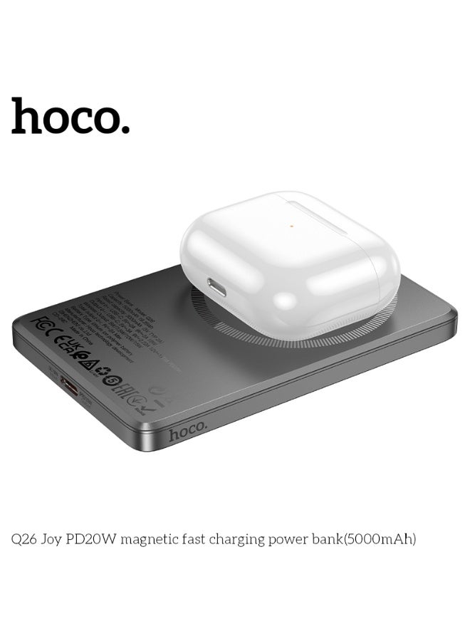 hoco. Q26 Joy PD20W magnetic fast charging power bank(5000mAh) - Image 2