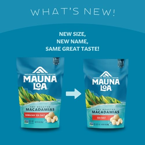 Mauna Loa Premium Roasted Macadamia Nuts, Sea Salt Flavor, 7 Ounce - Image 2