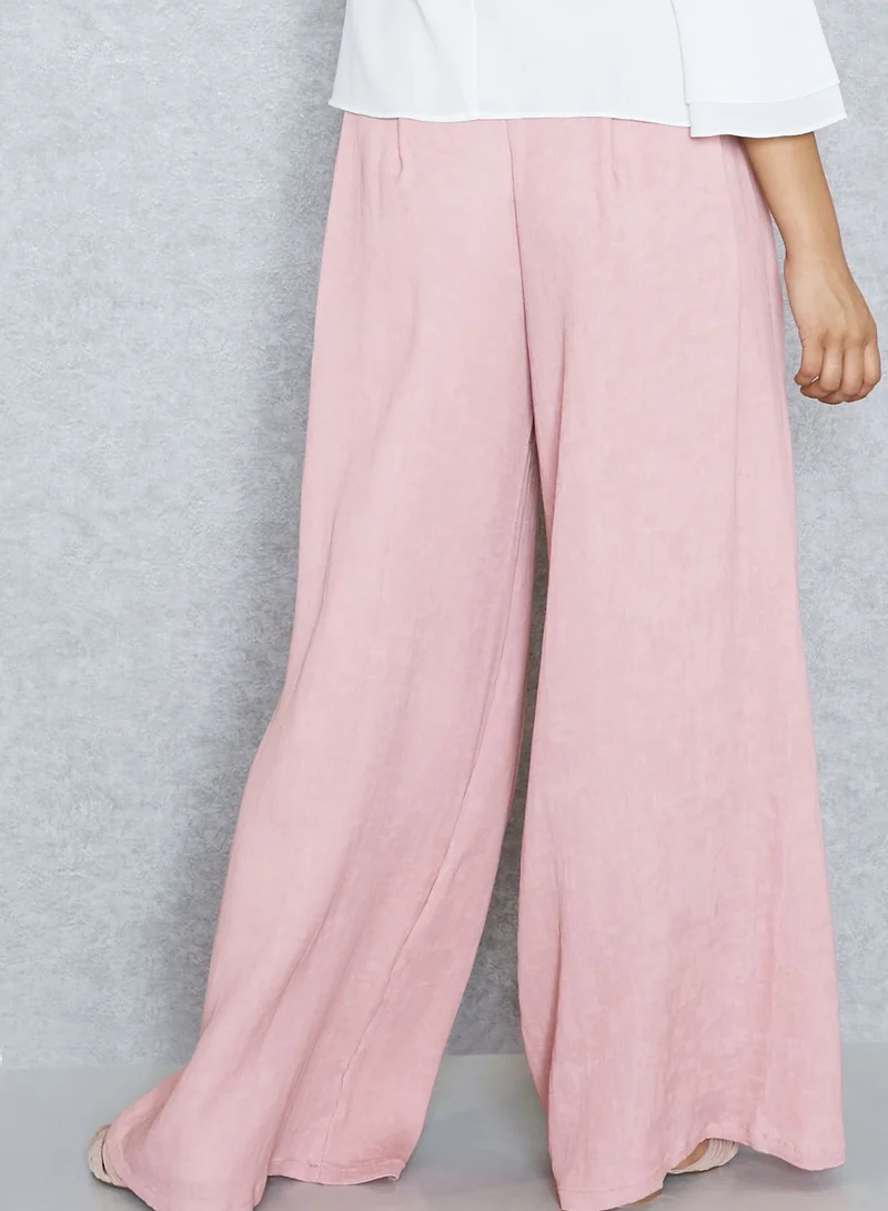 LOST INK Pleated Wide Leg Pants