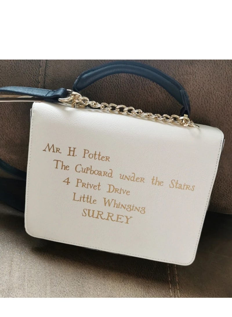 Harry Potter Hogwarts Envelope Bag  Multi Functional Shoulder Crossbody Handbag Courier Bag Magical World Style Purse  - Image 2