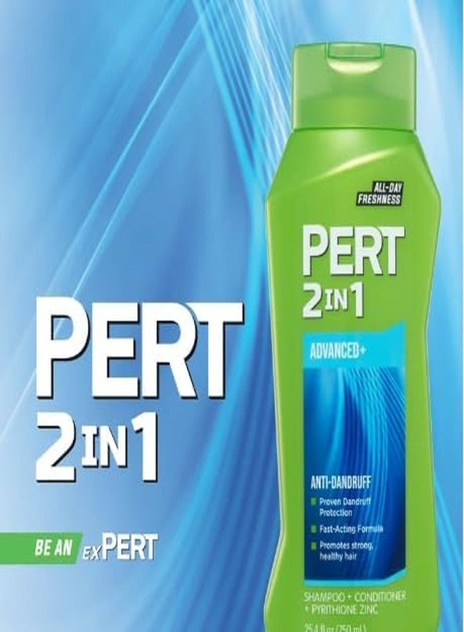 Pert Plus 2 in 1 Shampoo + Conditioner Dandruff Control 25.40 oz (Pack of 5) - Image 5