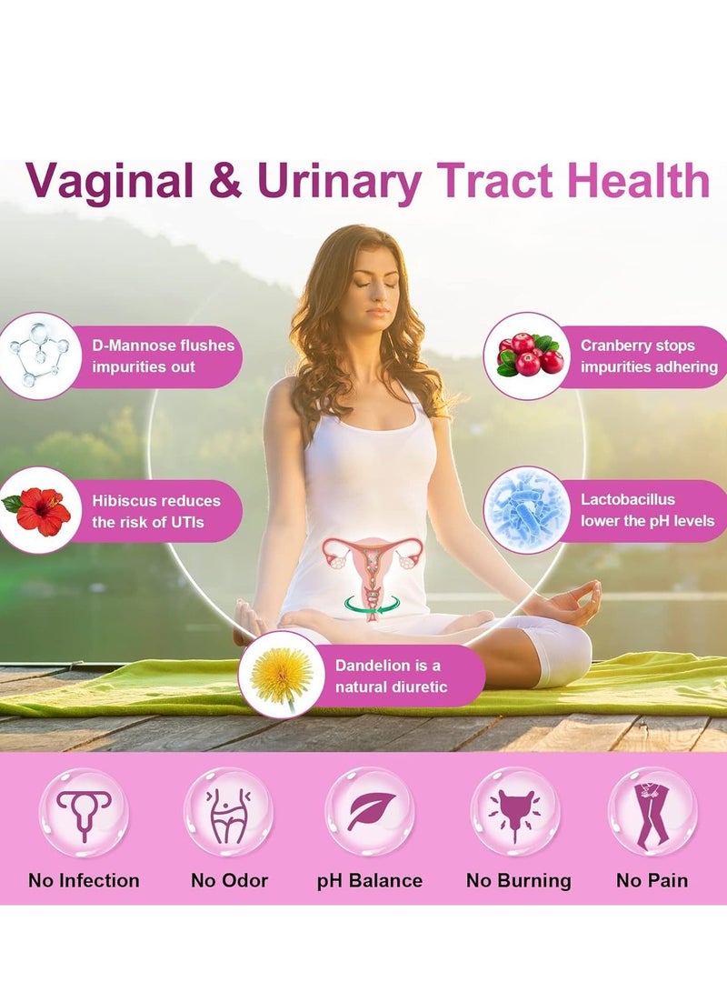 Probiotic Live Women's Probiotic, 90 Capsule 100 Billion CFU 6 Strains, with Organic Prebiotics Cranberry, Digestive Immune, Shelf Stable, Delayed Release, No Soy Gluten Dairy  - Image 4