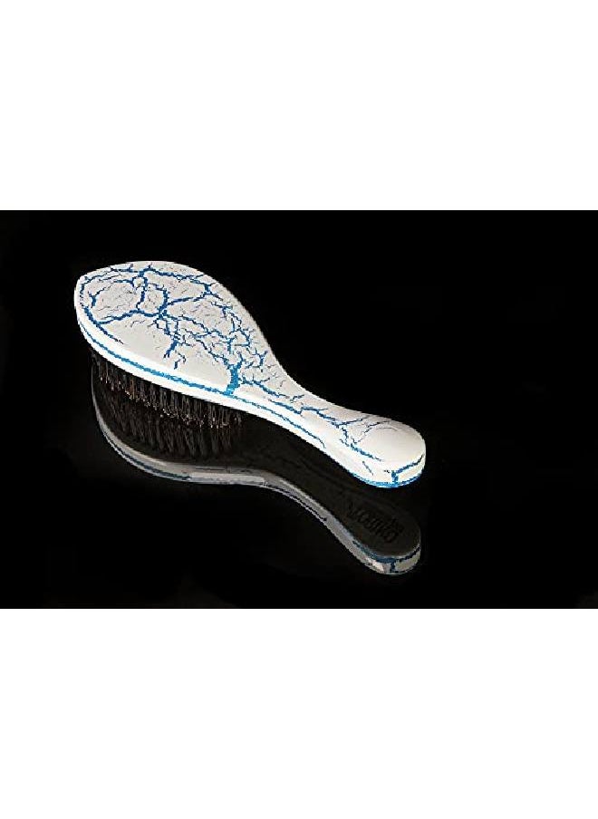 Torino Pro Curve Wave Brush 137 Medium 100% Boar Bristle Curved 360 Wave Brush Great For Laying Down 360 Waves And Use Before Using Wave Cap Or Durag Luxury Waves Brush For Men 360