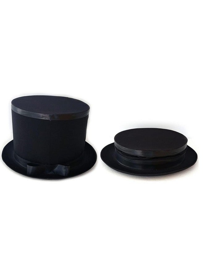 Generic Collapsible Magic Hat / Top Hat - Black - Magician - Unisex Adult  - Image 2