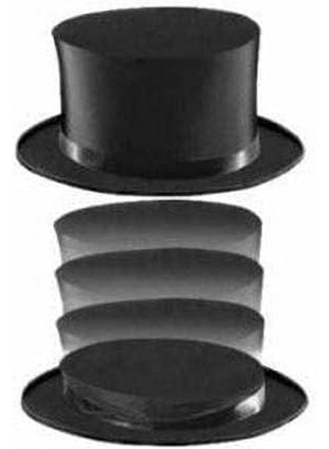 Generic Collapsible Magic Hat / Top Hat - Black - Magician - Unisex Adult  - Image 1