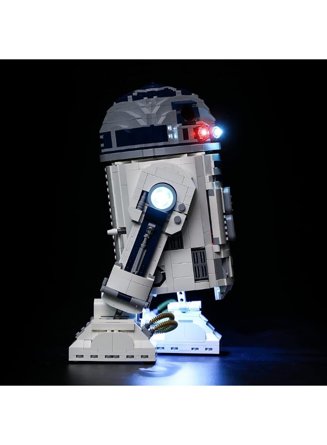 BRIKSMAX BRIKSMAX Led Lighting Kit for R2-D2 - Compatible with Lego 75308 Building Blocks Model- Not Include The Lego Set  - Image 3
