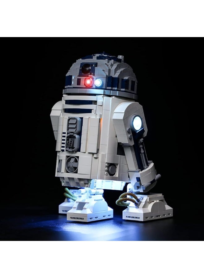 BRIKSMAX BRIKSMAX Led Lighting Kit for R2-D2 - Compatible with Lego 75308 Building Blocks Model- Not Include The Lego Set  - Image 4