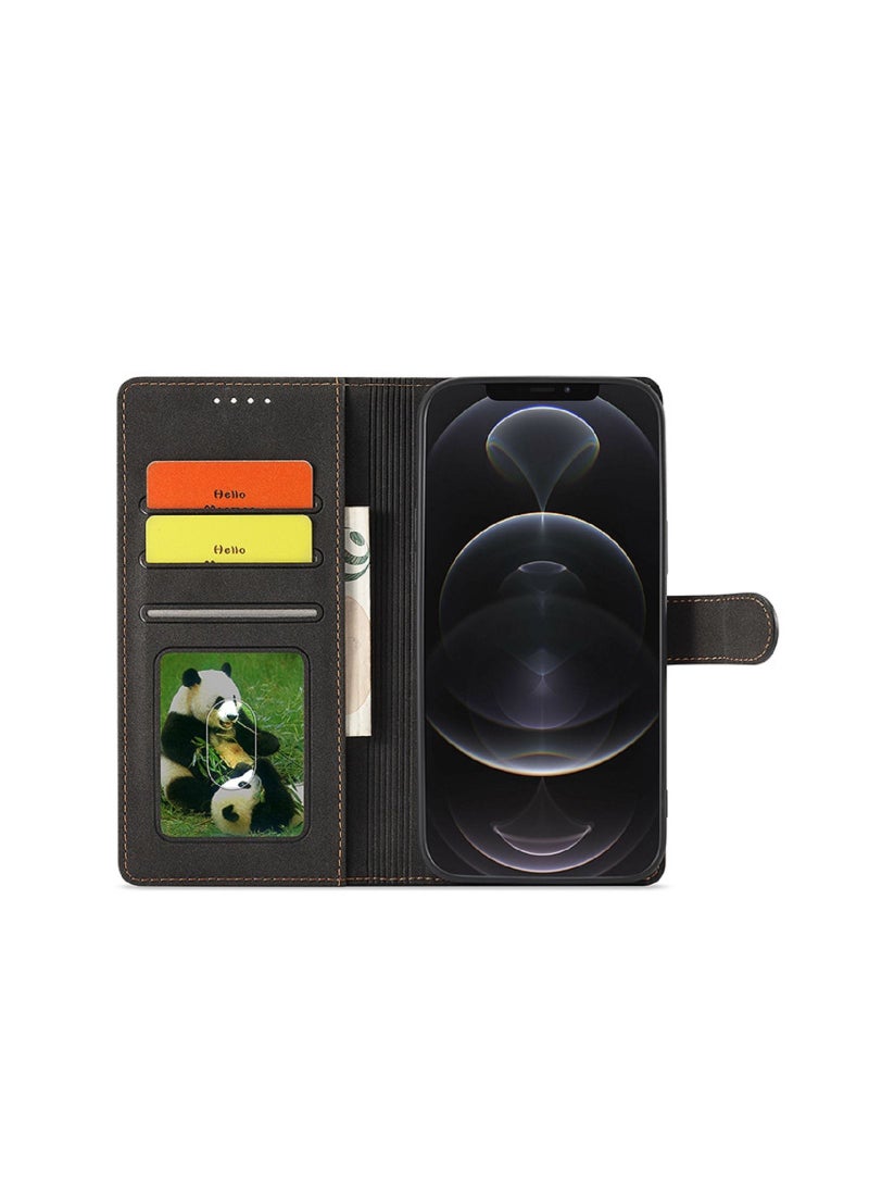 Loquat Suitable For iPhone Clamshell Type Solid Color Phone Case - Image 2