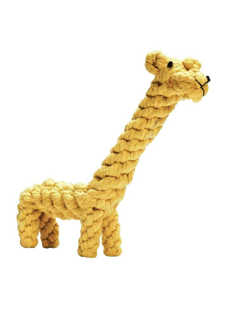 الأزرق جي دبليو Dog Pet Puppy Chew Toys for Teething Boredom Dogs Rope Ball Knot Training Teeth Treats Small Middle - Image 1