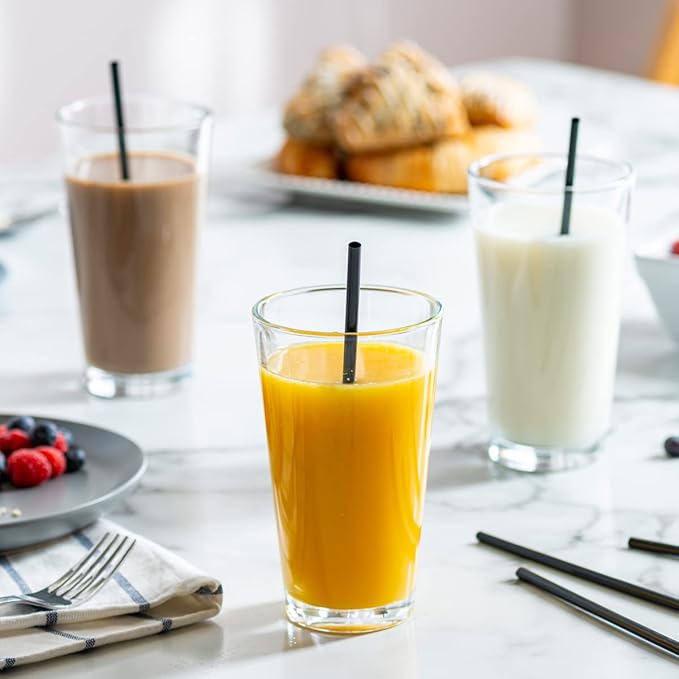 200-Pack Black 6 mm Straight Drinking Straws – Durable & Perfect for Juices, Soft Drinks, and Cafés - Image 3