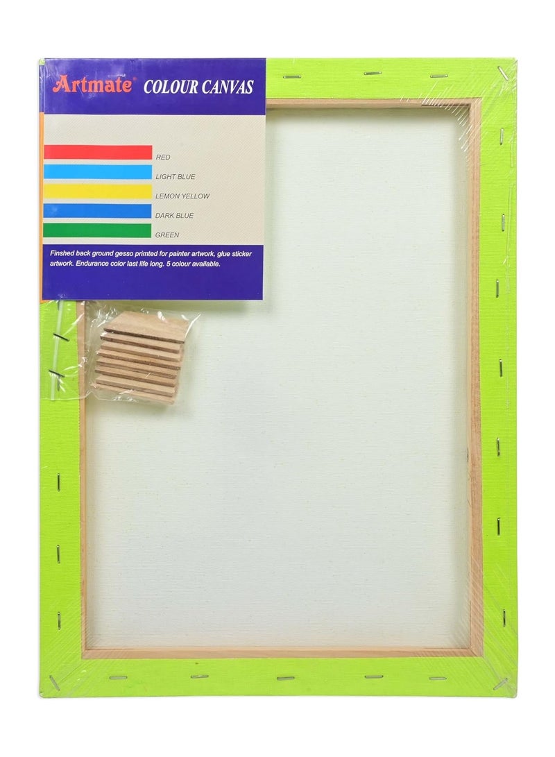 Artmate Artist Canvas, Green, 30x40cm - JIGN3040GR - Image 2