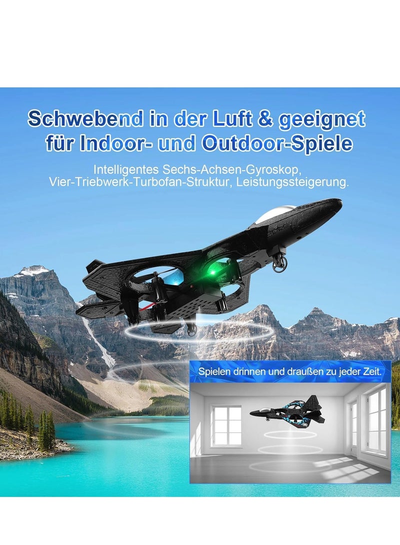 RC Fighter Jet Plane L0712 – 2.4GHz Remote Controlled Quadcopter Aircraft, Ready to Fly (RTF) | Lightweight Durable Foam Design | Long Range RC Airplane Toy for Kids & Adults | Easy Control Jet Glider - Image 4