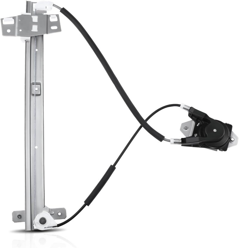A-Premium Manual Window Regulator Compatible with Jeep TJ Wrangler 1997-2006 Front Driver Side - Image 1