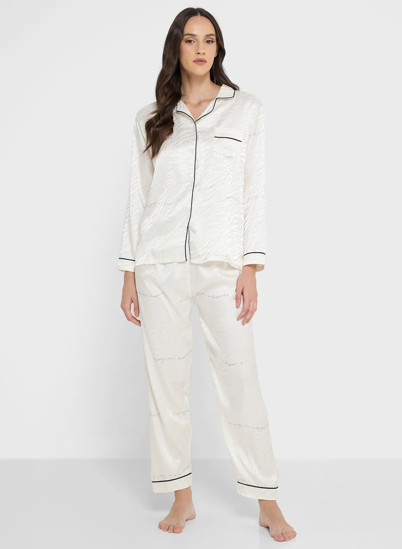 ايلا Animal Print Pyjama Set