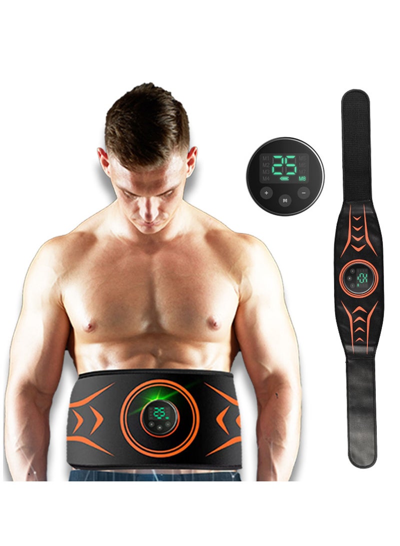 Generic Electric Massaging Slimming Belt Abdominal Toning Belt Trainer Abs Fitness Workout Equipment for Abdomen  - Image 1
