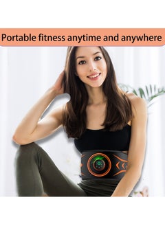 Generic Electric Massaging Slimming Belt Abdominal Toning Belt Trainer Abs Fitness Workout Equipment for Abdomen  - Image 3