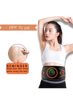 Generic Electric Massaging Slimming Belt Abdominal Toning Belt Trainer Abs Fitness Workout Equipment for Abdomen  - Image 4