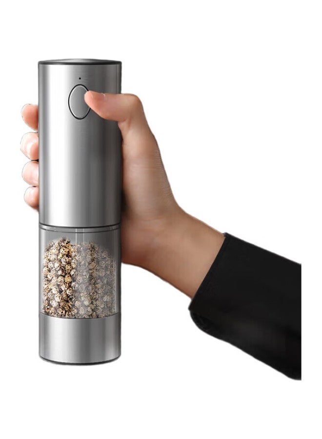 Cliton Electric Pepper Grinder, Home Sichuan Pepper And Sea Salt Electric Grinder, Kitchen Pepper Powder Grinding Bottle, Seasoning Bottle Jar - Image 3